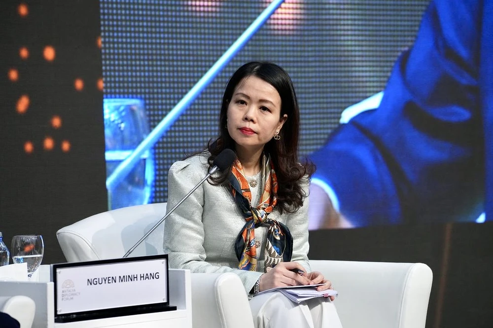 Thứ trưởng Ngoại giao Nguyễn Minh Hằng tham gia Diễn đàn Ngoại giao Antalya 2024 tại Thổ Nhĩ Kỳ