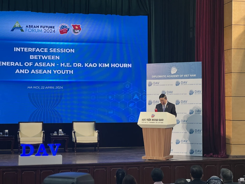 Tổng Thư ký ASEAN đối thoại với thanh niên ASEAN