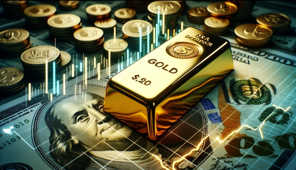 Giá vàng thế giới có tuần hạ mạnh khi giá vàng trong nước cao chưa từng thấy