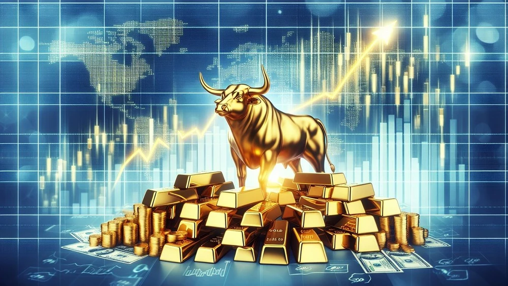 Giá vàng thế giới lại mất mốc 2.500USD/ounce