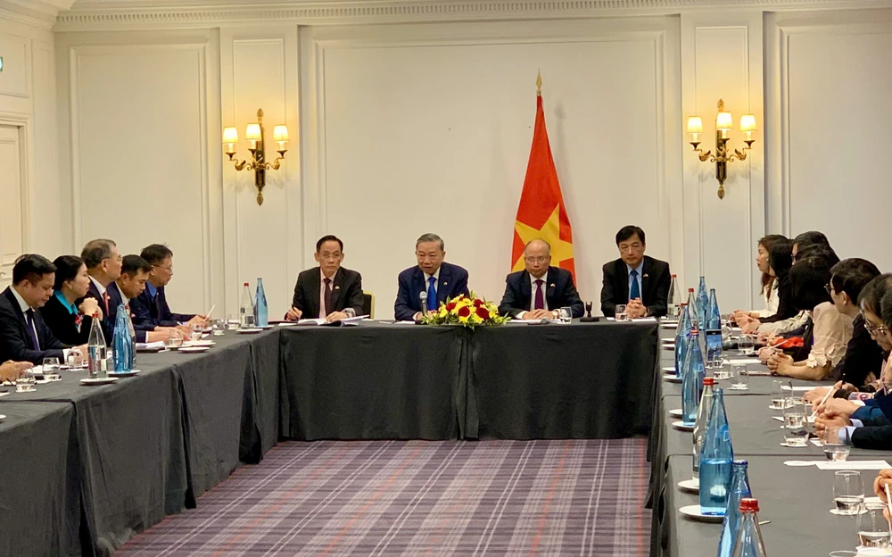 Tổng Bí thư, Chủ tịch nước Tô Lâm gặp đại diện trí thức kiều bào thuộc cộng đồng Pháp ngữ