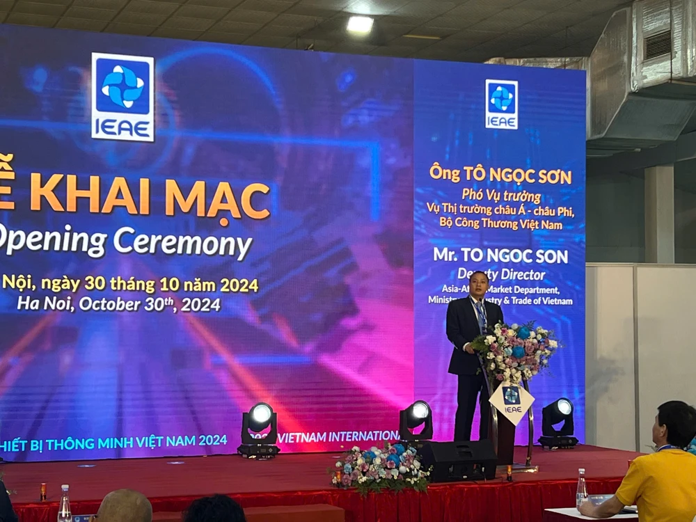 Triển lãm IEAE gia tăng kết nối toàn cầu lĩnh vực điện tử, thiết bị thông minh