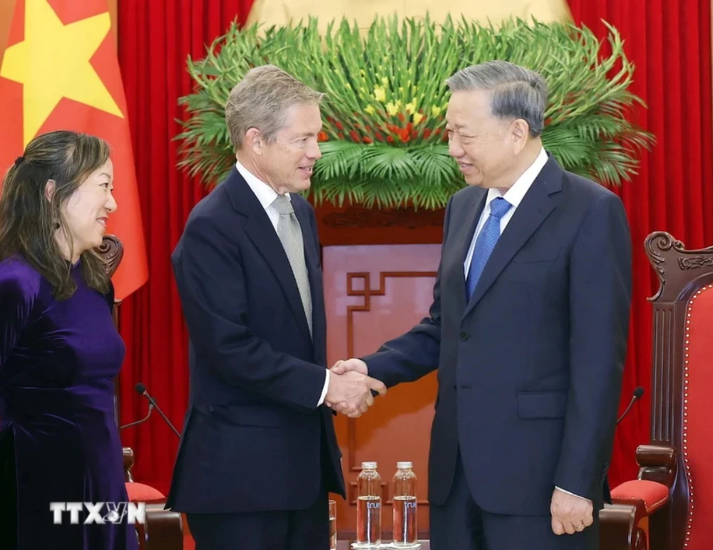 Tổng Bí thư Tô Lâm khẳng định mong muốn thúc đẩy quan hệ song phương Việt Nam – Hoa Kỳ
