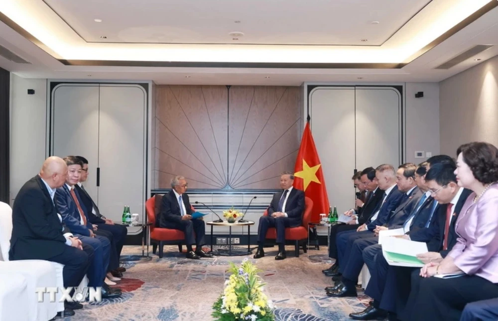 Tổng Bí thư Tô Lâm tiếp lãnh đạo các tập đoàn, doanh nghiệp lớn của Indonesia