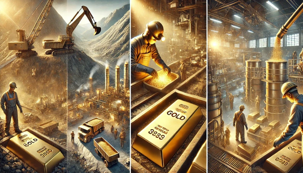 Làn sóng bán mạnh khiến giá vàng thế giới không vượt được mốc 3.000USD/ounce