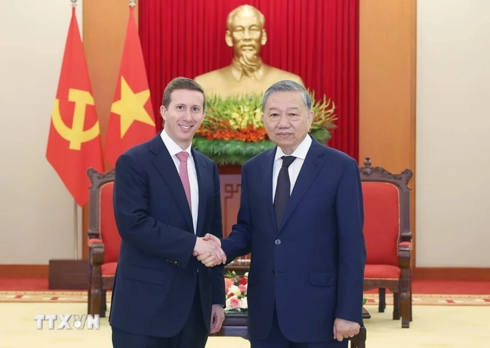 Tổng Bí thư Tô Lâm tiếp Tổng Giám đốc Quỹ đầu tư Warburg Pincus của Hoa Kỳ