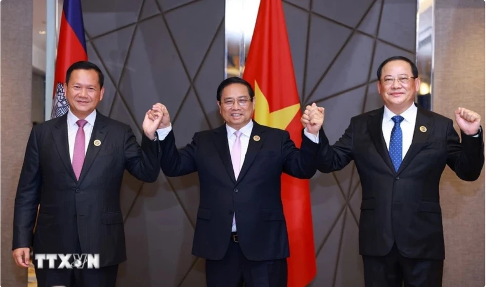 Thủ tướng ba nước Việt Nam - Campuchia - Lào bàn về sáng kiến 'Ba quốc gia, một điểm đến'