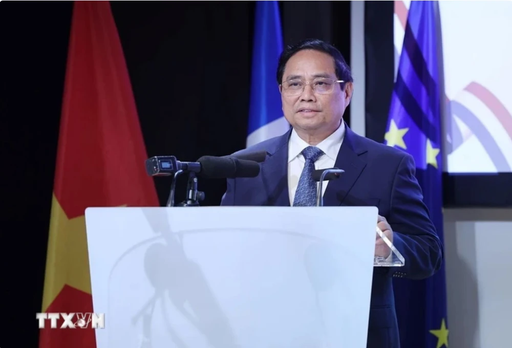 Thông điệp của Thủ tướng Phạm Minh Chính tại diễn đàn doanh nghiệp Việt Nam – Pháp