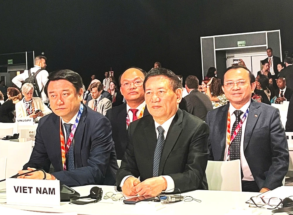 Phó Thủ tướng Hồ Đức Phớc dự Phiên khai mạc Hội nghị quốc tế lần thứ 4 về tài chính cho phát triển