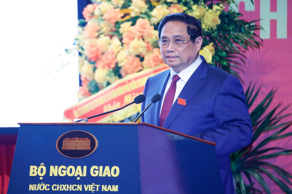 Thủ tướng Phạm Minh Chính: Mỗi cán bộ ngoại giao là một chiến sĩ tiên phong