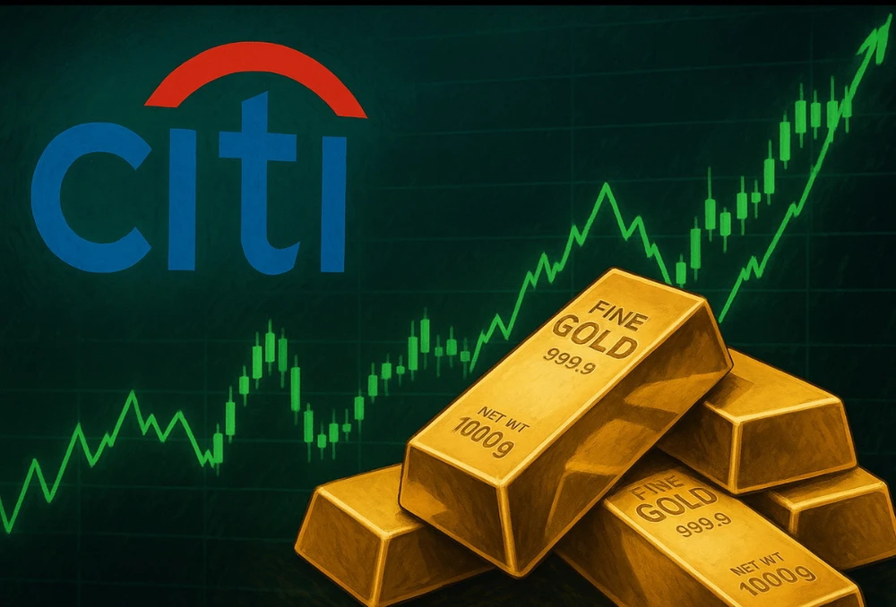 Lý do Citigroup bất ngờ nâng mạnh dự báo giá vàng thế giới
