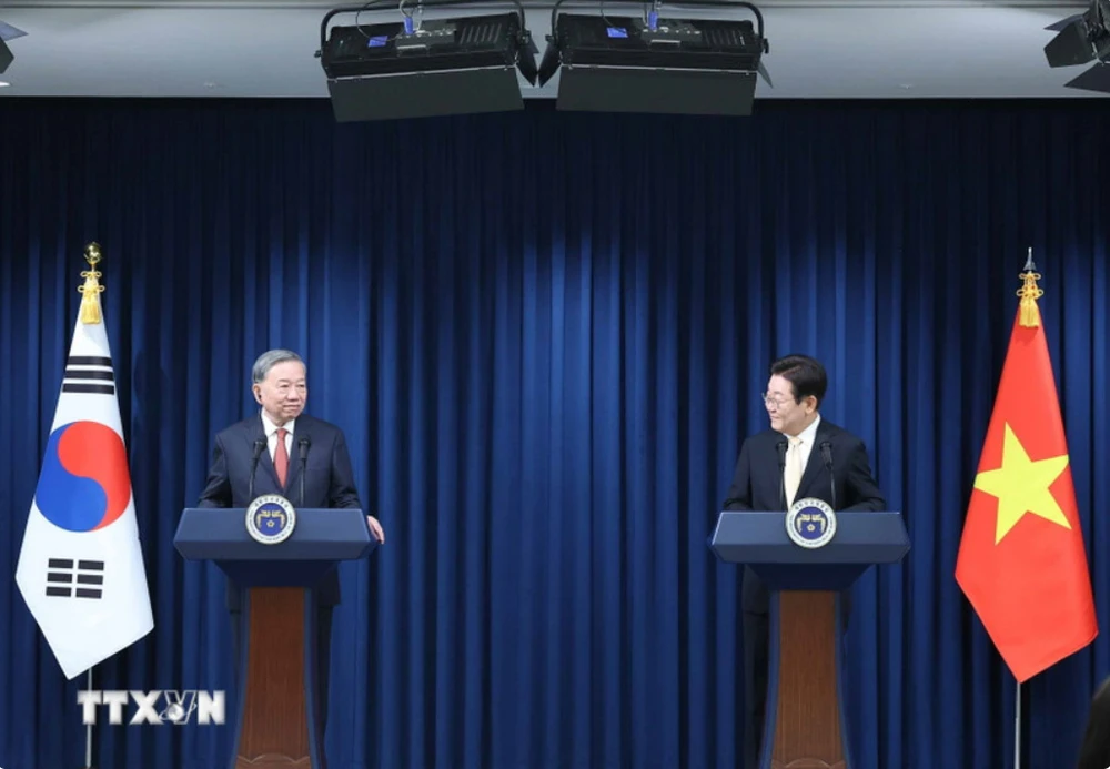 Toàn văn Tuyên bố chung làm sâu sắc hơn Quan hệ Đối tác Chiến lược Toàn diện Việt Nam-Hàn Quốc
