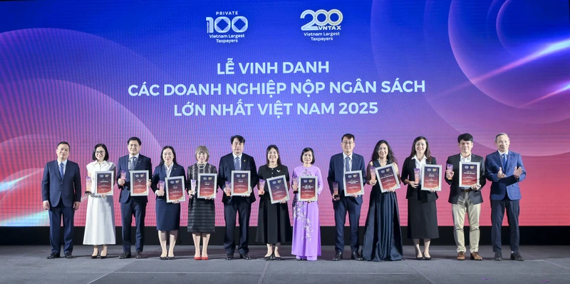 Vinh danh doanh nghiệp nộp ngân sách lớn nhất năm 2025