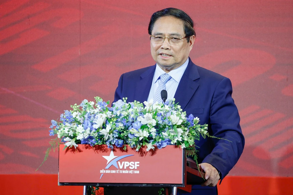 Thủ tướng Phạm Minh Chính nói về ba định hướng nâng cao vai trò của kinh tế tư nhân