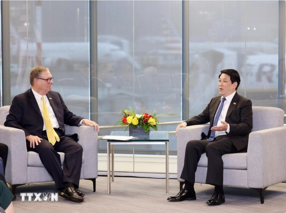 Chủ tịch nước khẳng định Việt Nam coi Hoa Kỳ là một trong những đối tác quan trọng hàng đầu