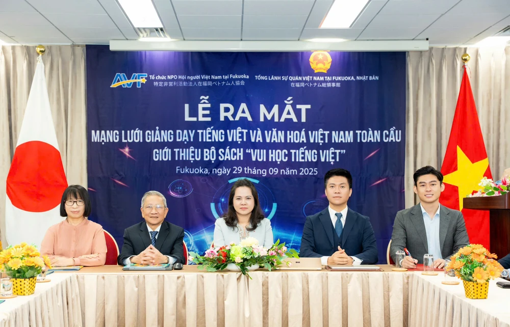 Ra mắt Mạng lưới Giảng dạy tiếng Việt và Văn hoá Việt Nam toàn cầu & Giới thiệu bộ sách “Vui học tiếng Việt” tại Nhật Bản