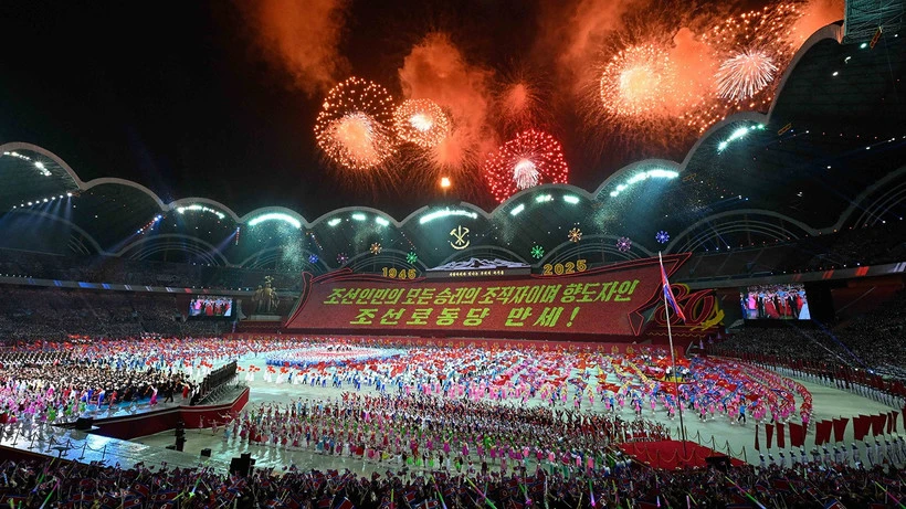 Điện mừng Đảng Lao động Triều Tiên