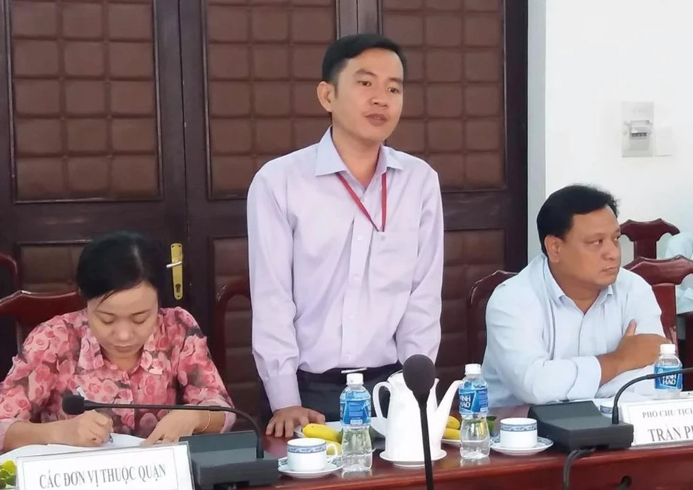 Ông Đặng Đức Hoàng - Trưởng phòng GD&ĐT quận 11,