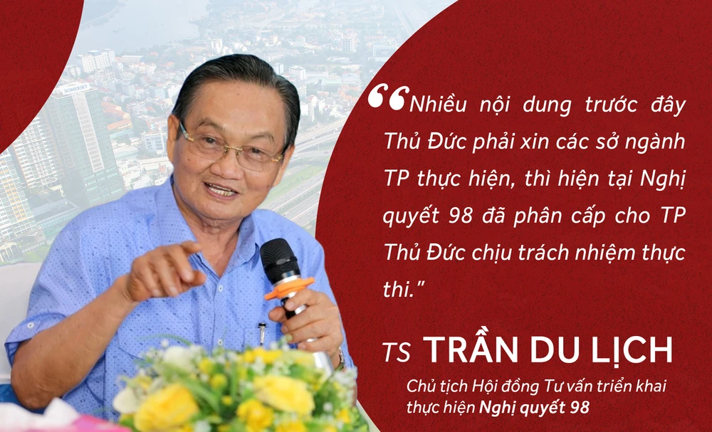  GIẢM TẢI CHO TP THỦ ĐỨC - Bài cuối: Nghị quyết 98 cho mô hình thành phố lý tưởng ảnh 4