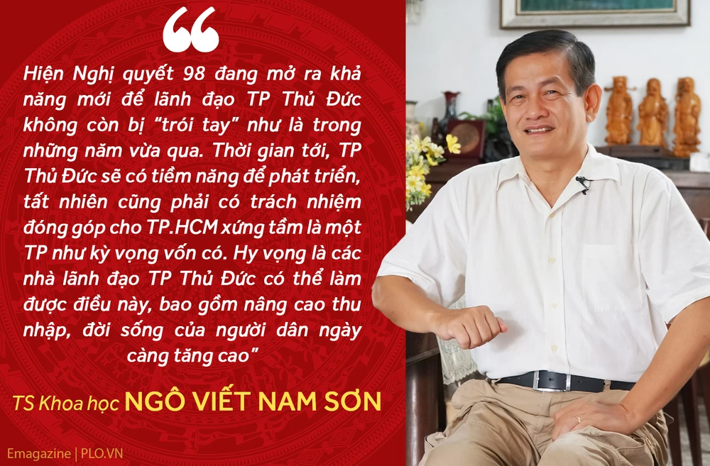  GIẢM TẢI CHO TP THỦ ĐỨC - Bài cuối: Nghị quyết 98 cho mô hình thành phố lý tưởng ảnh 15