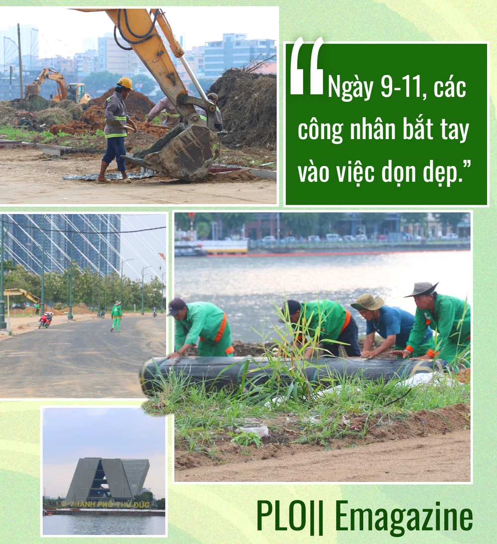 công viên bờ sông Sài Gòn