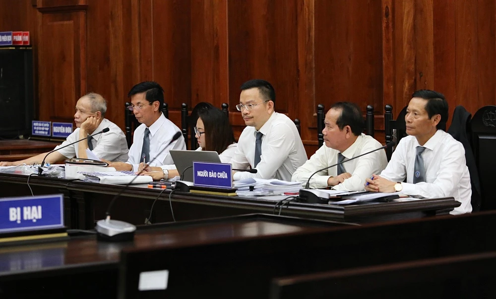 Các luật sư trong một phiên tòa hình sự. Ảnh minh họa: MC