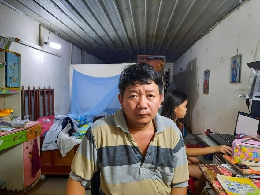 Ông Lê Văn Dư mong muốn vụ án được giải quyết đúng thời hạn vì đã kéo dài quá lâu và gia đình ông cũng đã quá mệt mỏi. Ảnh: MINH CHUNG