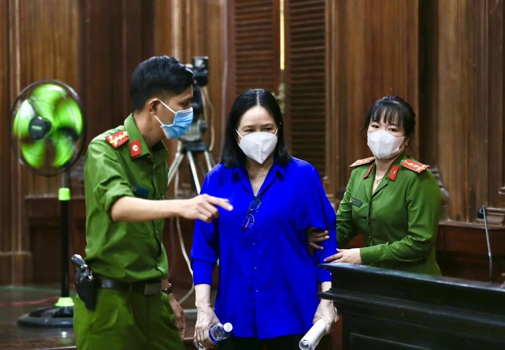 Bị cáo Phi tại tòa. Ảnh: HOÀNG GIANG