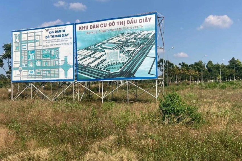 Khu dân cư đô thị Al-Cl của Công ty TNHH Đầu tư Phú Việt Tín. Ảnh: VŨ HỘI