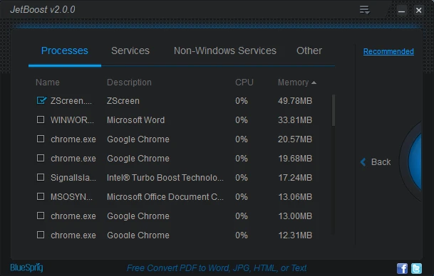 Tăng tốc máy tính với 1 cú nhấp chuột ảnh 2
