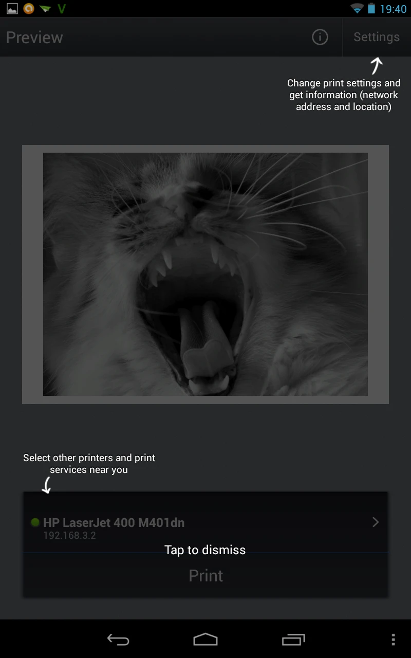 In ấn không dây từ Android ảnh 5