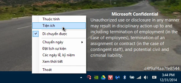 Phần mềm Việt: DesktopCalendar 2.0.2 ảnh 2