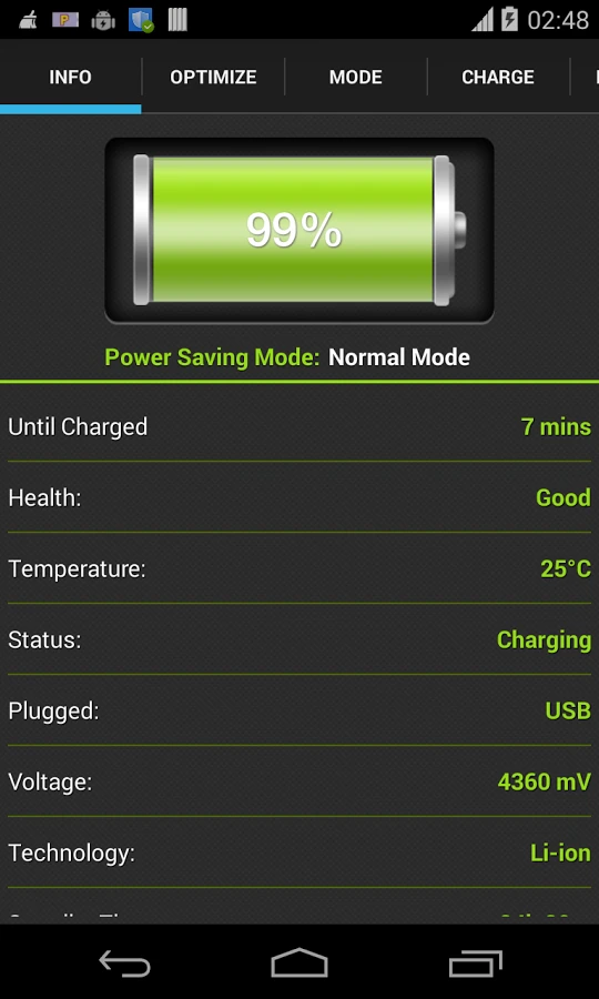 Theo dõi tình trạng pin cho Smartphone ảnh 1