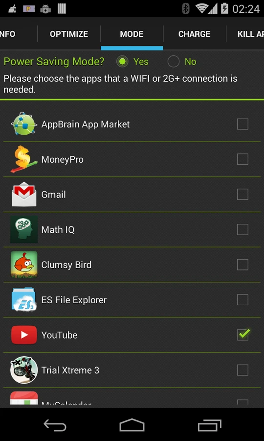 Theo dõi tình trạng pin cho Smartphone ảnh 3