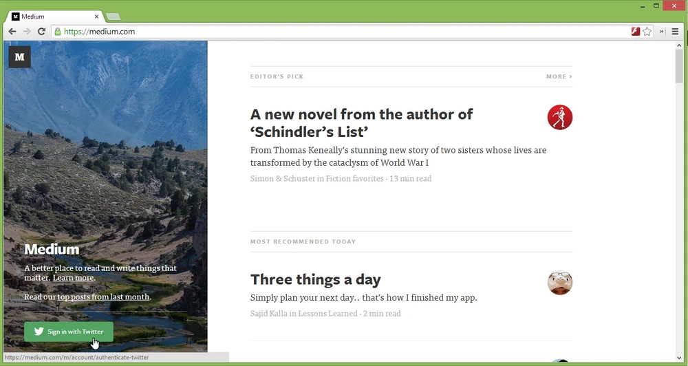 Nền tảng blog mới của Twitter ảnh 1 Nền tảng blog mới của Twitter ảnh 1