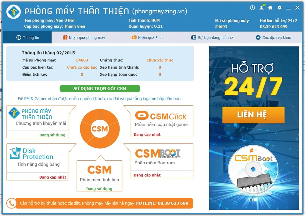 CSM chiếm lĩnh thị trường phòng máy Internet ảnh 3