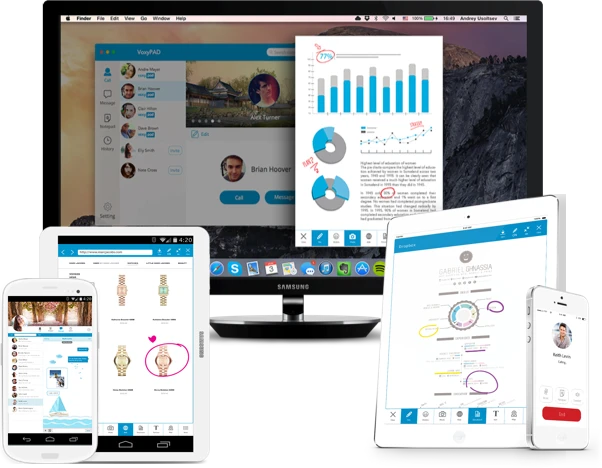 Gọi thoại và chia sẻ dễ dàng với VoxyPAD ảnh 2