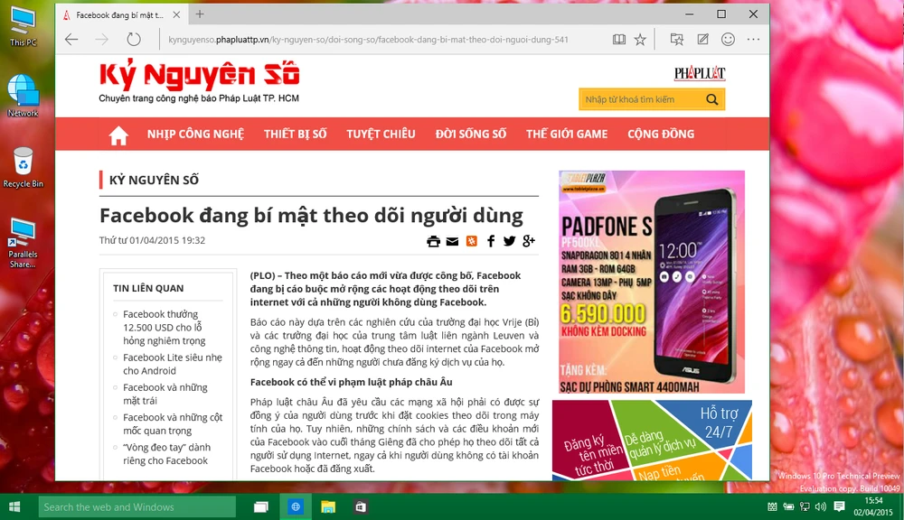 Trải nghiệm trình duyệt mới của Microsoft ảnh 2