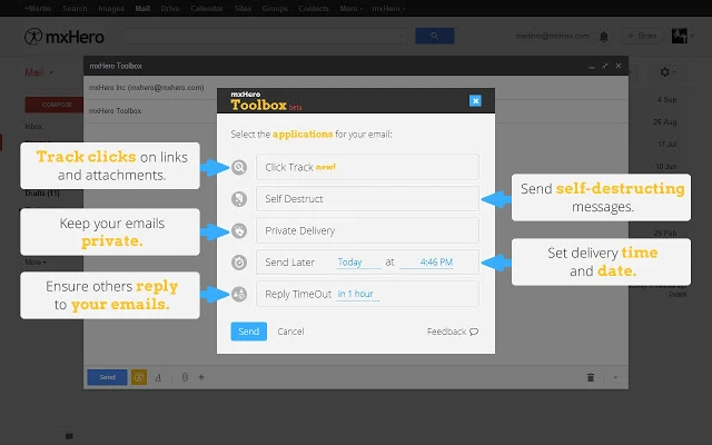 Các tiện ích tăng lực cho Gmail ảnh 1