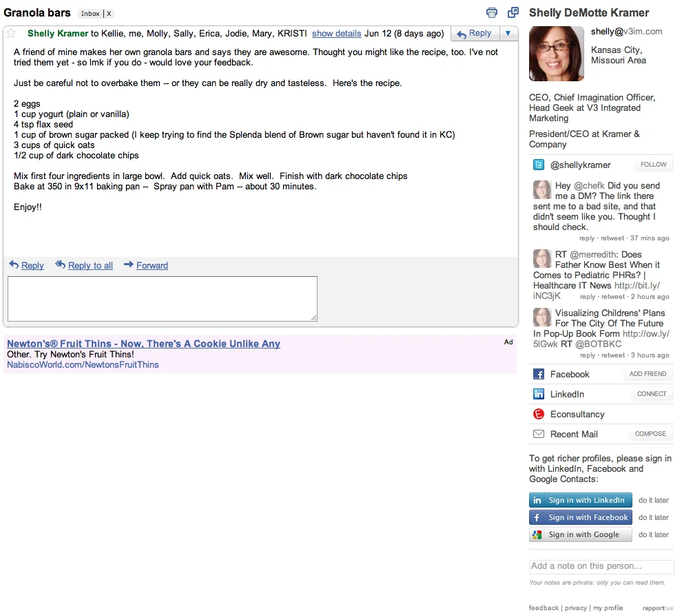 Các tiện ích tăng lực cho Gmail ảnh 10