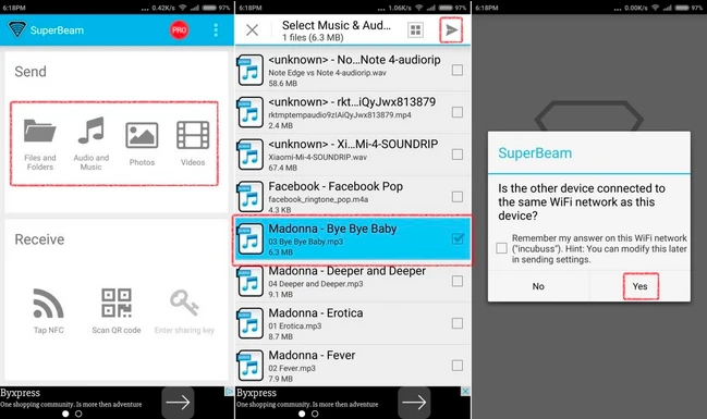 Gửi tập tin dung lượng lớn bằng Wi-Fi Direct ảnh 1