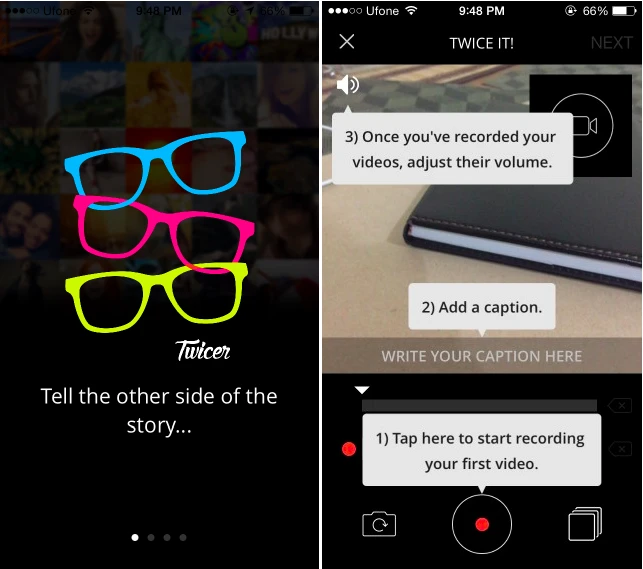 Tạo video-in-video bằng 2 camera trên iPhone ảnh 1