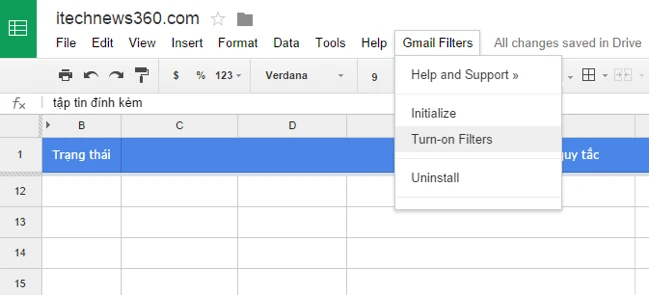 Tạo bộ lọc thư cao cấp trong Gmail ảnh 2