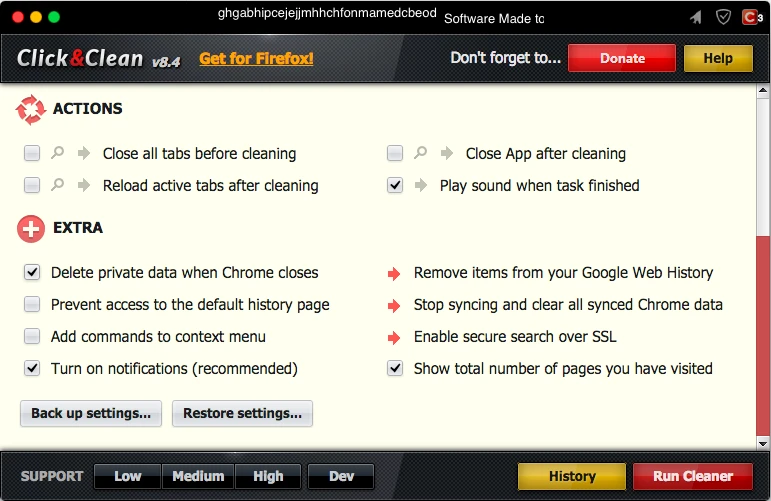 Tự động xóa dữ liệu mỗi khi tắt trình duyệt ảnh 2