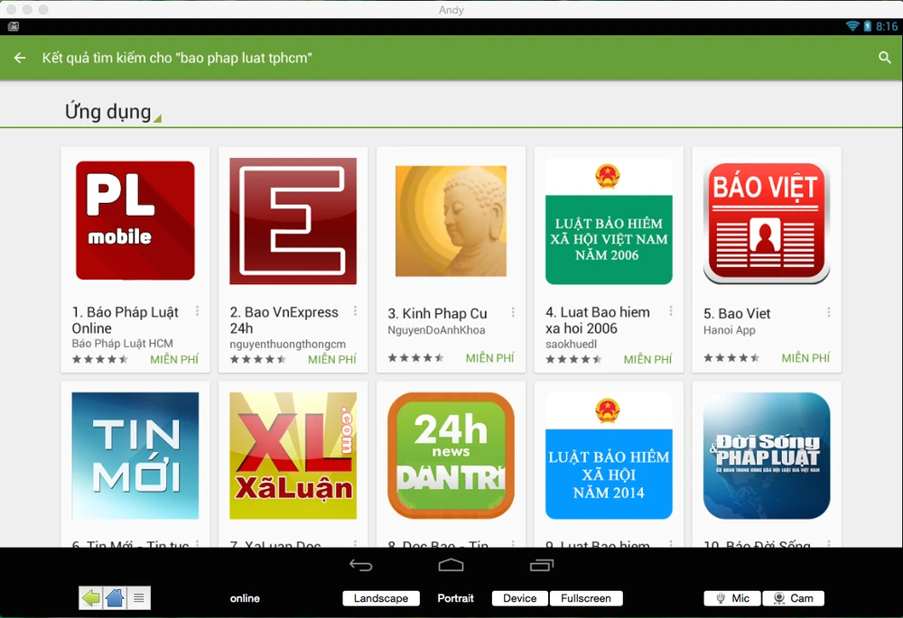 Mở nhanh các ứng dụng Android bằng máy tính ảnh 3