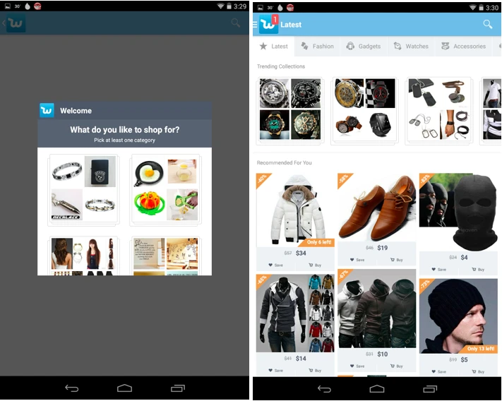 Mua đồ giảm giá 50 - 80% trên smartphone ảnh 1