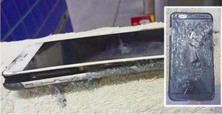 iPhone 6 lại phát nổ trong khi sạc ảnh 1