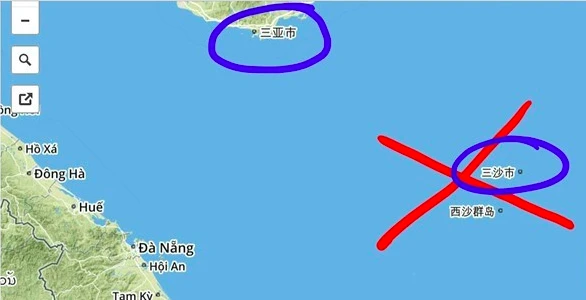 Google Maps xóa bỏ “Tam Sa” khỏi kết quả tìm kiếm ảnh 1