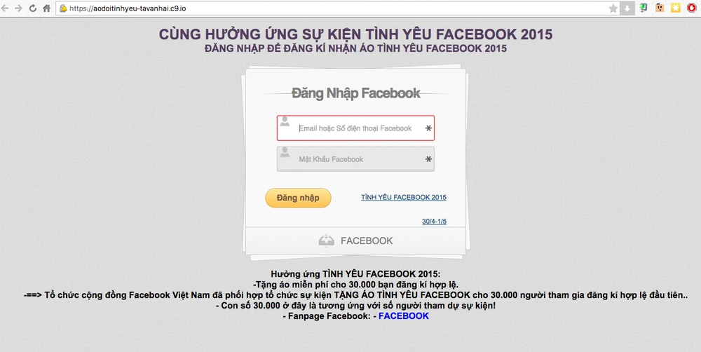 Dễ mất tài khoản Facebook vì tò mò ảnh 3