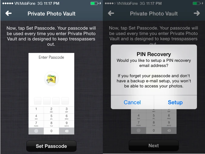 Tạo nơi lưu trữ bí mật trên iPhone ảnh 1